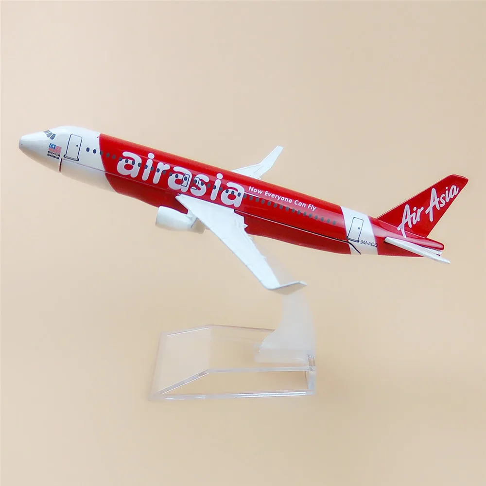 AIR ASIA METAL ALLOY 16CM A320